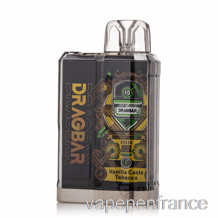 Dragbar B3500 Stylo Jetable De Vape De Tabac De Casta De Vanille